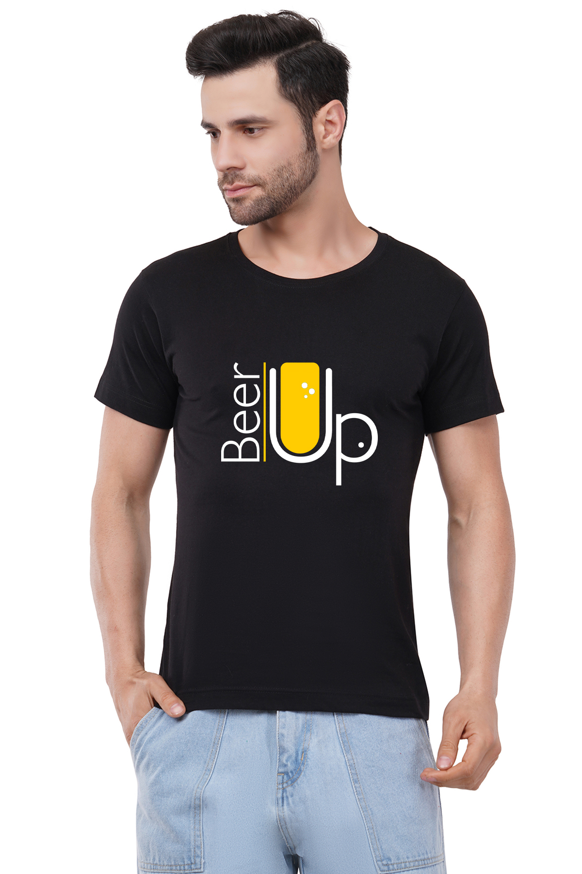 Printed T-shirts Beer Upp