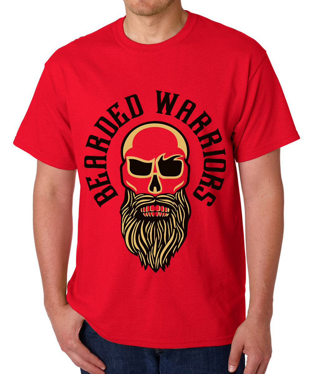 Printed T-shirts Be Warrior