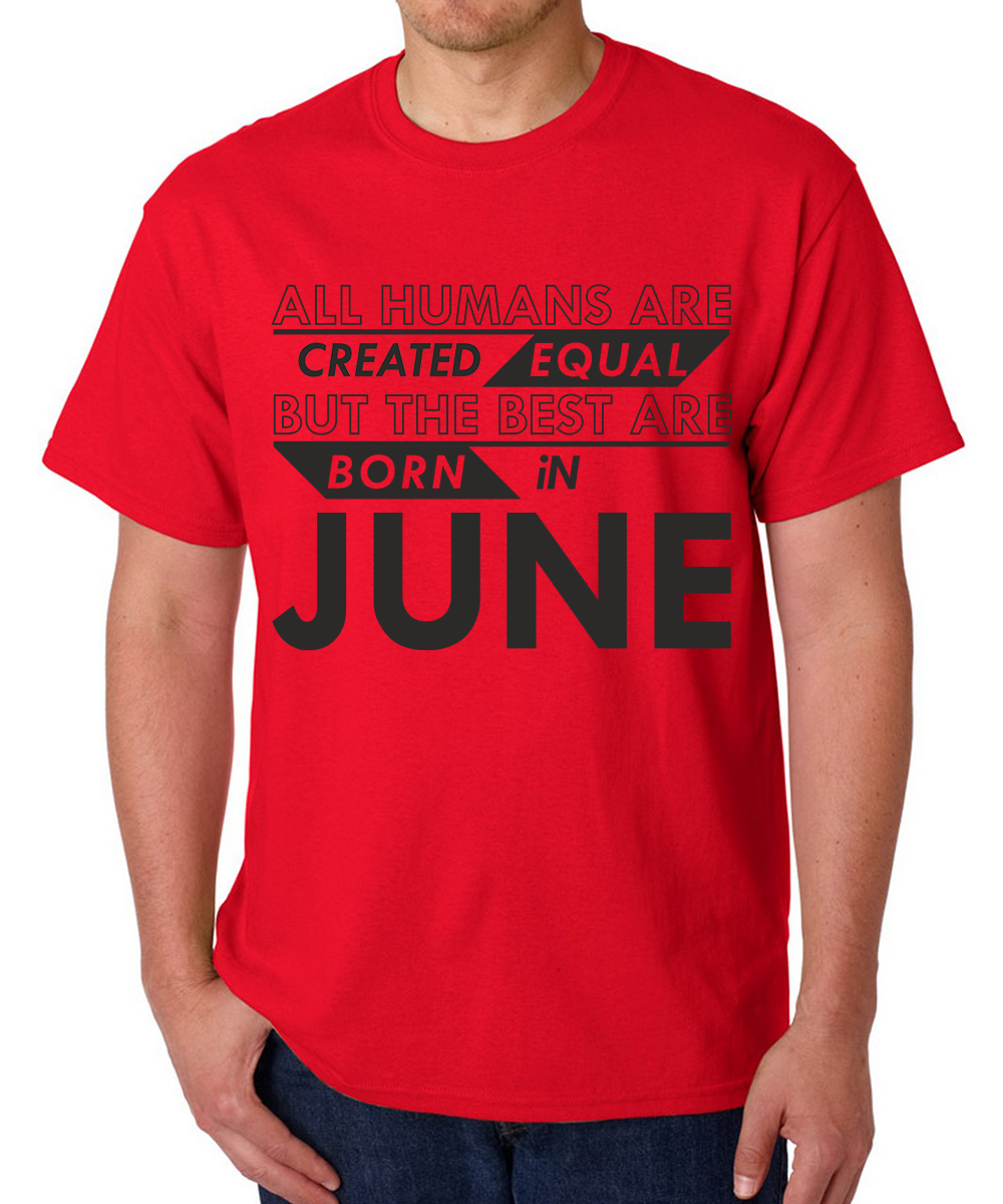 Printed T-shirts Best Born