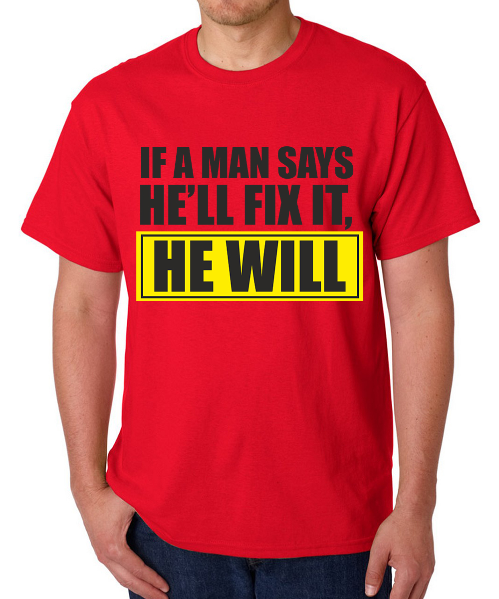 Printed T-shirts Man will