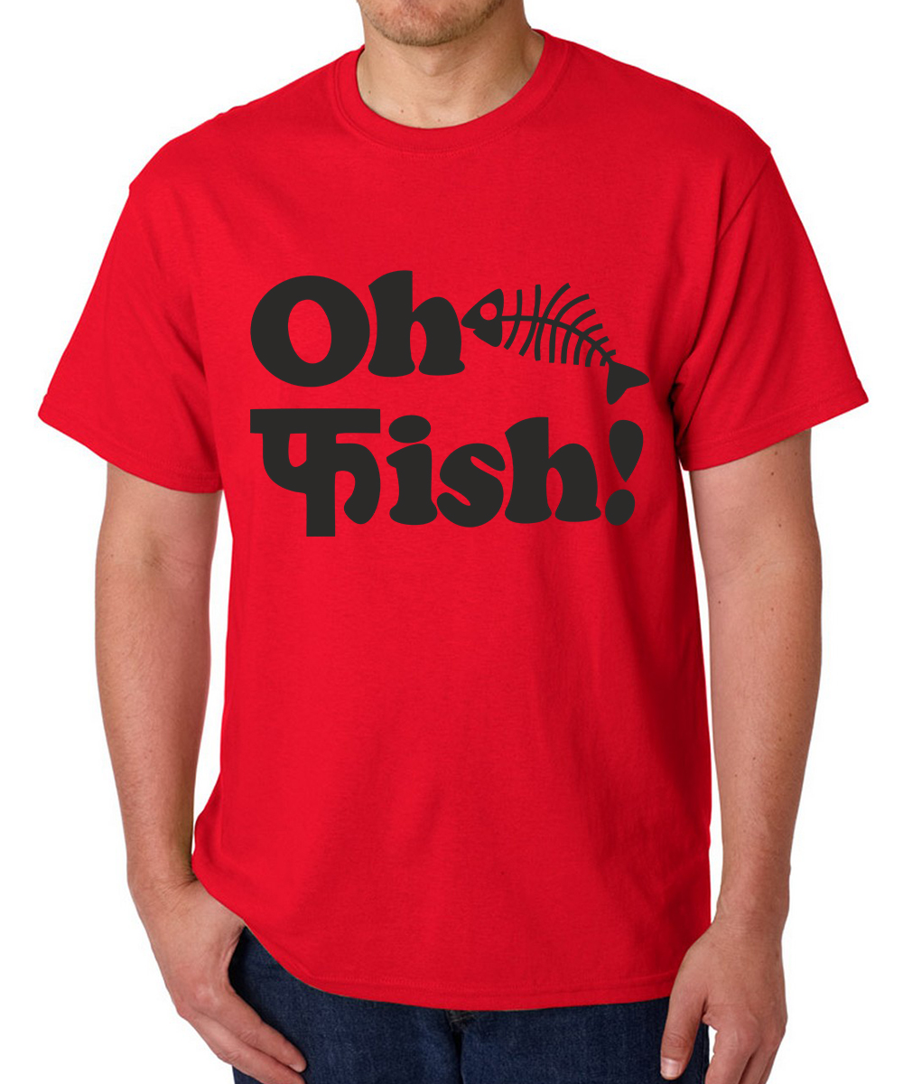 Printed T-shirts Oh Fissh