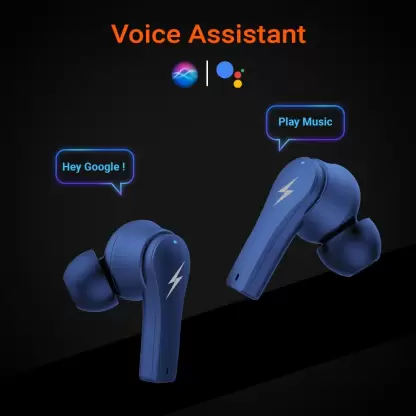 Fire-Boltt Ninja Pro 403 Bluetooth Headset  (Blue, True Wireless)