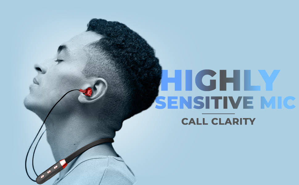 Riviera Zocky Bluetooth in Ear Neckband, Upto 30 HRS Playtime, Fast Charging in 40 min, 180mAh Battery Capacity, Wired Magnetic Tips, Voice Assistant with mic, Type C