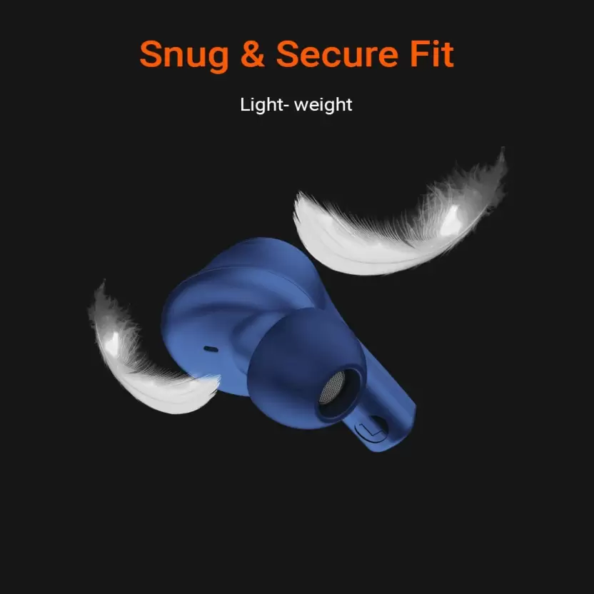 Fire-Boltt Ninja Pro 403 Bluetooth Headset  (Blue, True Wireless)