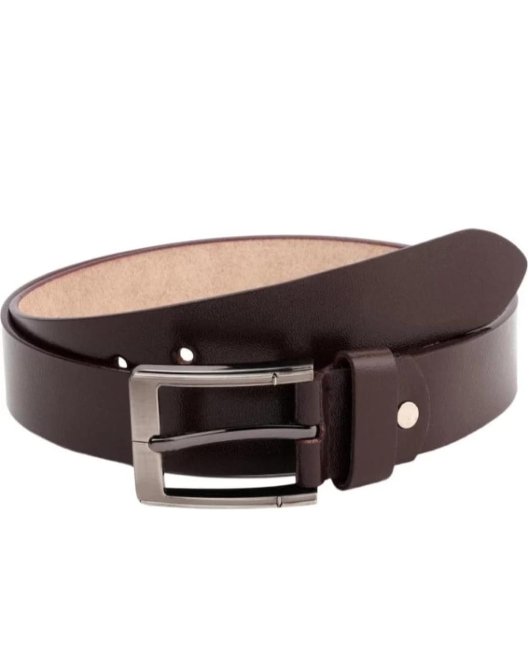 GOUS Men Party, Evening, Casual, Formal Brown Genuine Leather Belt