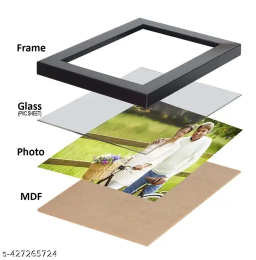 Personalised 3 photo trending Our Love story, date, frame for anniversary wedding valentine day love personalized collage gift wall photo frame(9x13 inche )