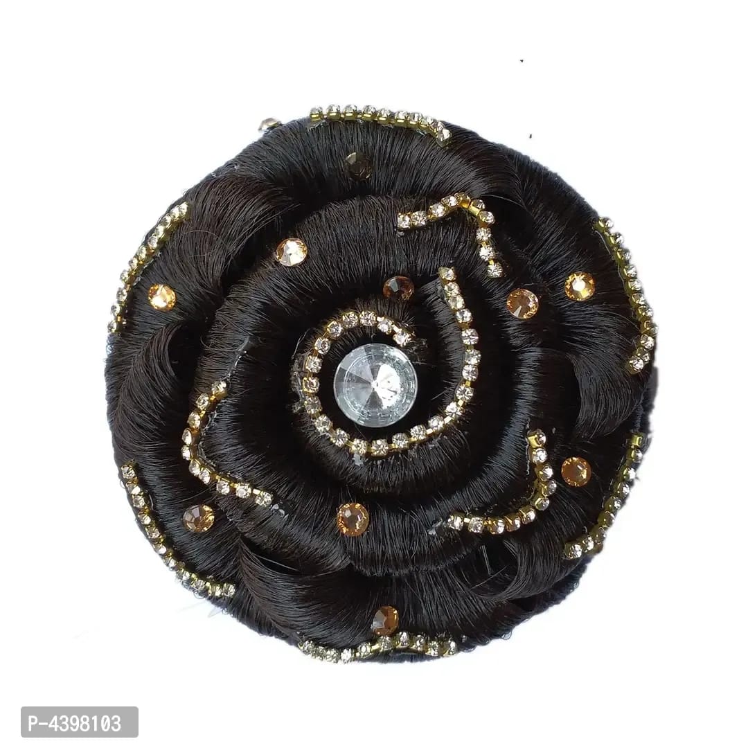 Women Stone Juda Extension For Bun Decorations