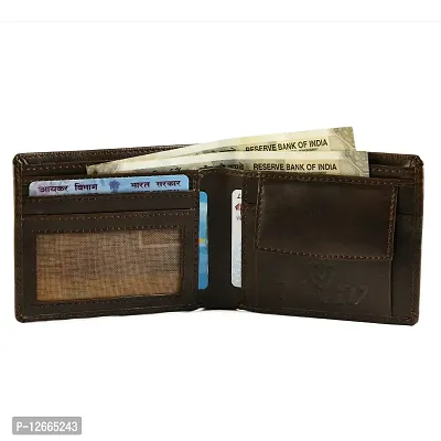 Kevivreg; Genuine Leather Wallet for Men / Men's Wallet