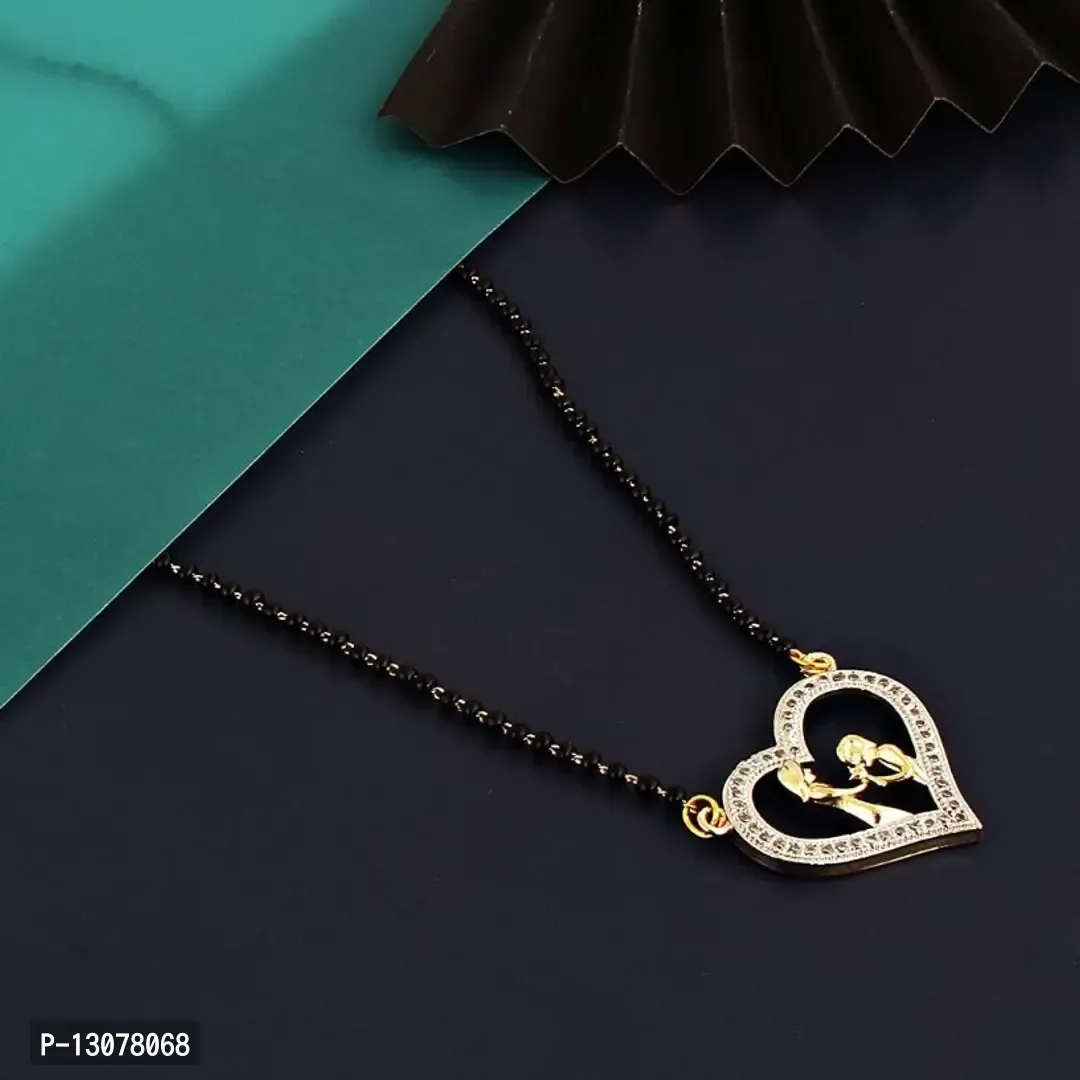 Gold Plated Brass Mangalsutra Set Pack of 4