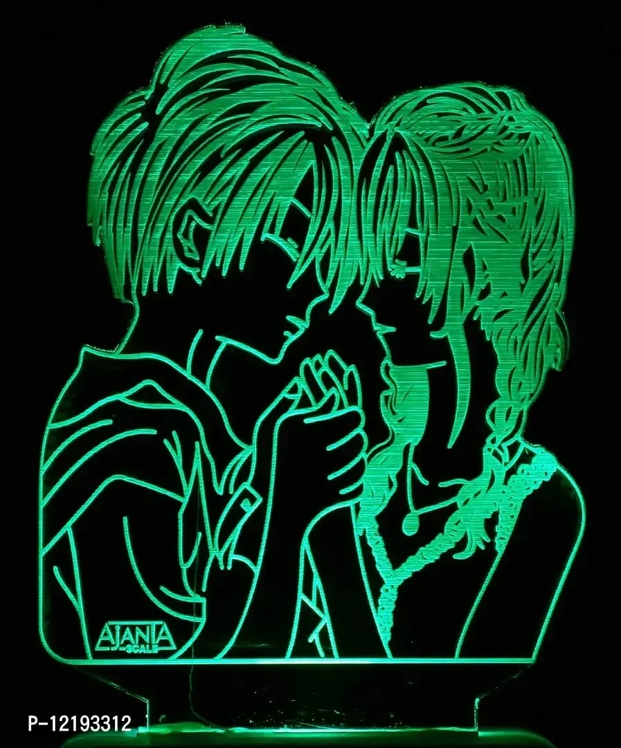 SUPER AJANTA 2005 Romentic Love Mashup 3D Night Lamp Decorative Night lamp,Functional Night Lamp ,Seven Color Night Lamp,Lamp,LED Lamp,Multi Color Lamp,Night Lamp