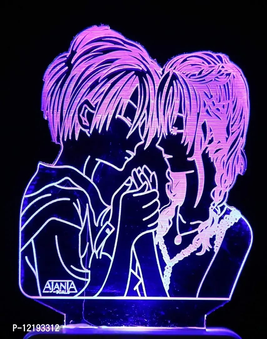 SUPER AJANTA 2005 Romentic Love Mashup 3D Night Lamp Decorative Night lamp,Functional Night Lamp ,Seven Color Night Lamp,Lamp,LED Lamp,Multi Color Lamp,Night Lamp