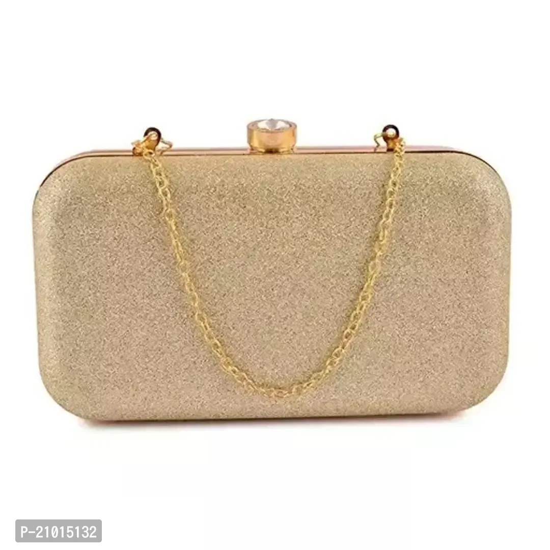 Stylish Beige Canvas Solid Clutches For Women