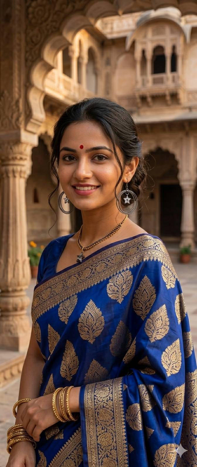 Metal colour Earrings