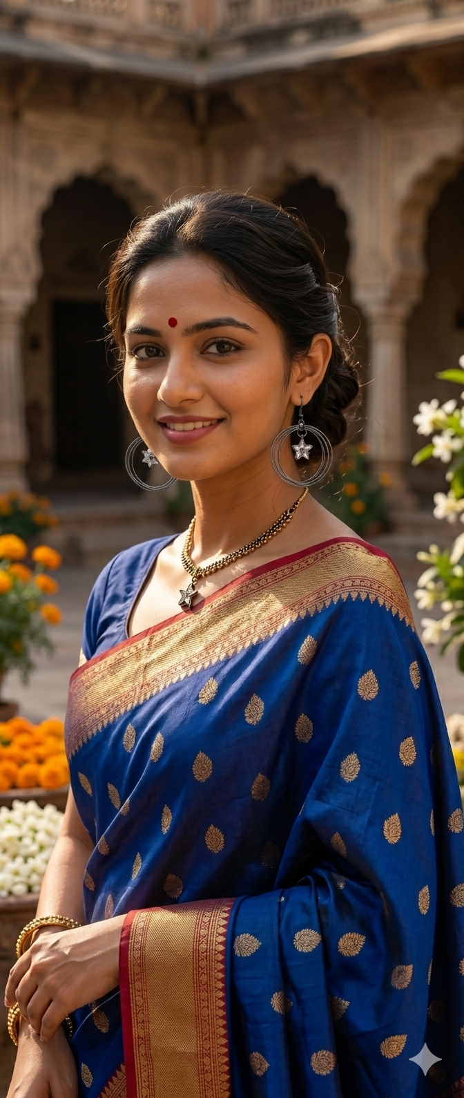 Metal colour Earrings