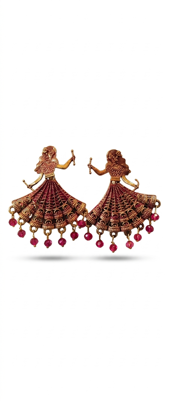 Dandiya-Rasa design Earrings