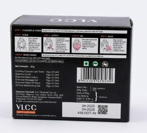 VLCC DIAMOND FACIAL KIT