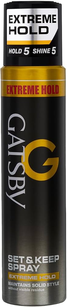 Gatsby Set & Keep Hair Spray - Extreme Hold | Quick Drying, Long Lasting Hold,