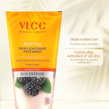 VLCC Anti-Tan Skin Lightening Face Wash 