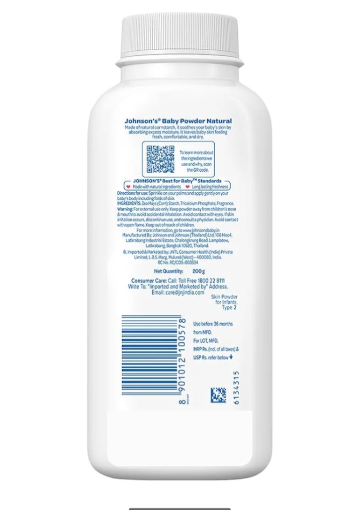JOHNSON'S BABY POWDER