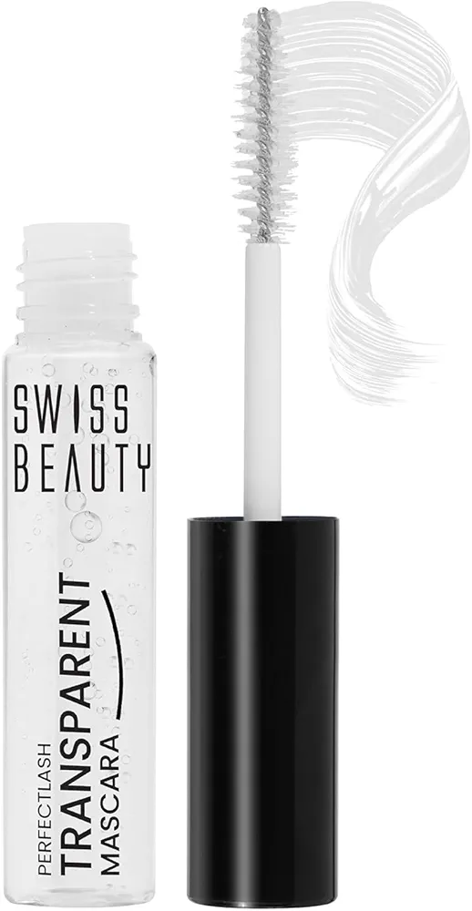 Swiss Beauty Perfect Lash Transparent Volumizing Mascara | Lightweight and Non sticky With Lash Growth Formula| 7mlSwiss Beauty Perfect Lash Transparent Volumizing Mascara | Lightweight and Non sticky With Lash Growt