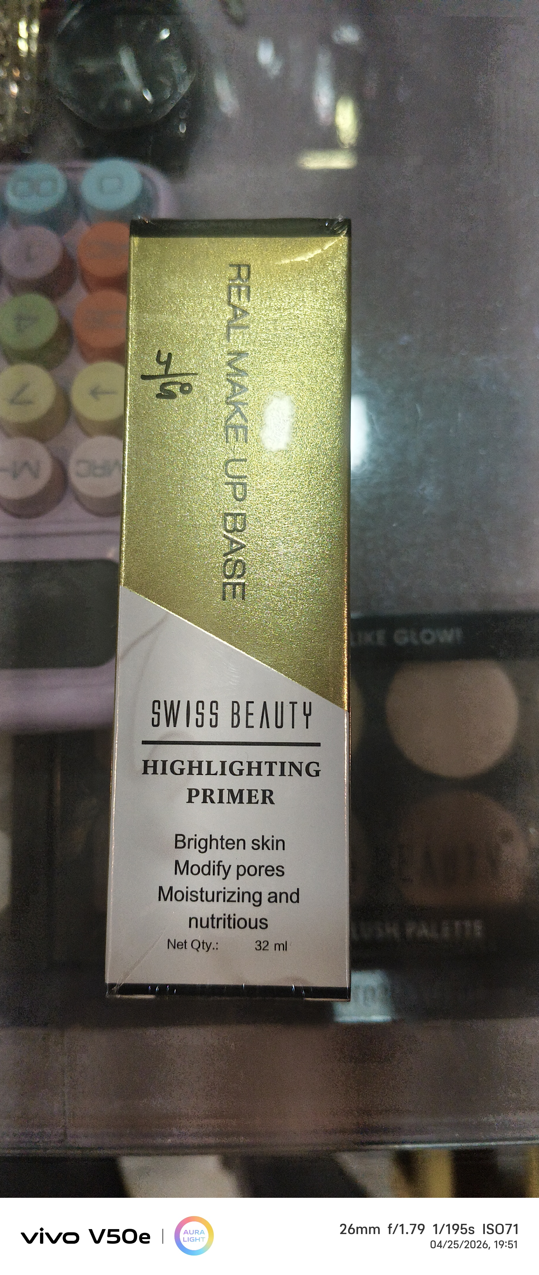 SWISS BEAUTY Highlighting  Primer  - 32 ml (01 Natural Tint)
