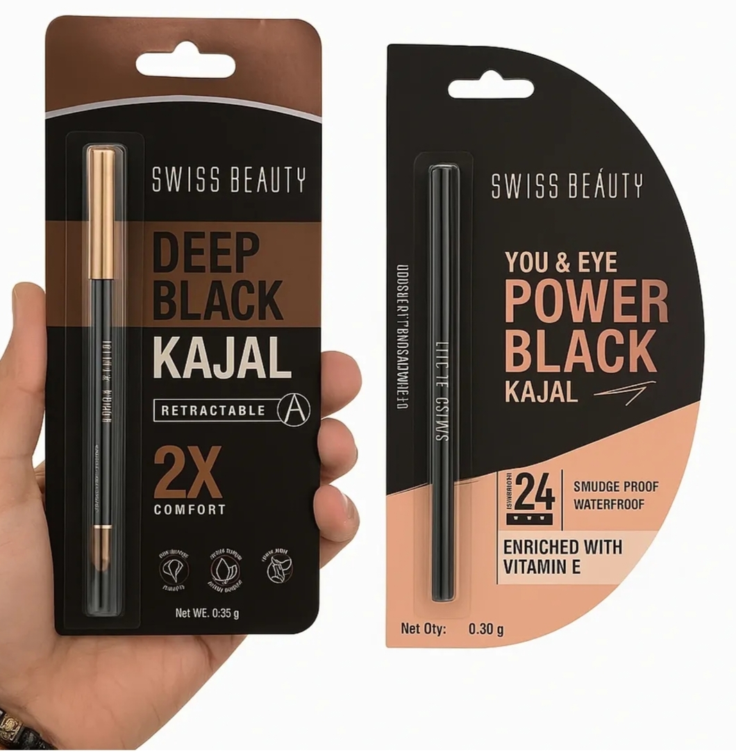 Swiss Beauty You & Eye Power Black Waterproof Smudge Proof Matte Finish