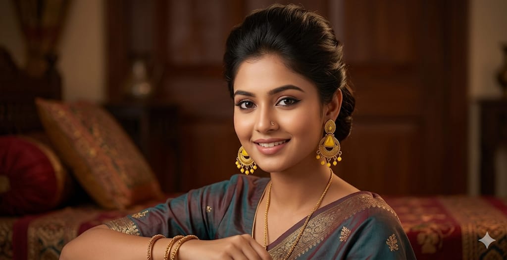 stunning ethnic jhumka earrings