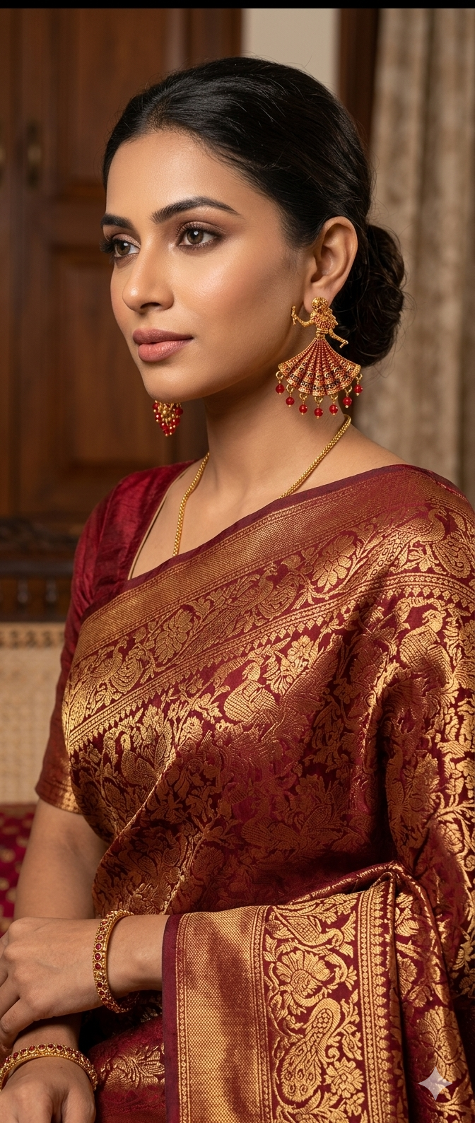 Dandiya-themed Earrings