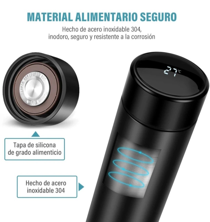 Temperature water bottle