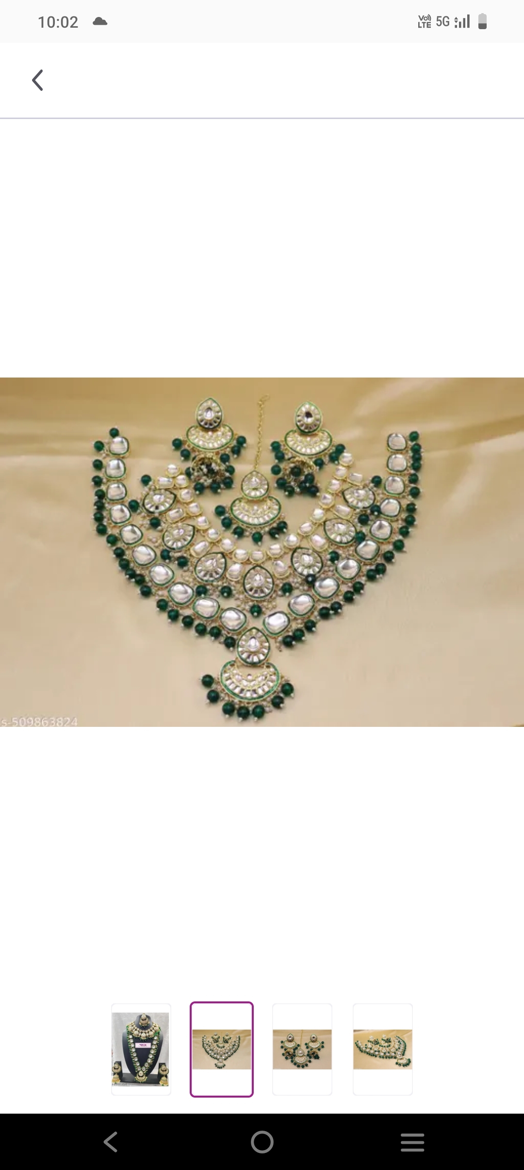 Bridal jewellery
