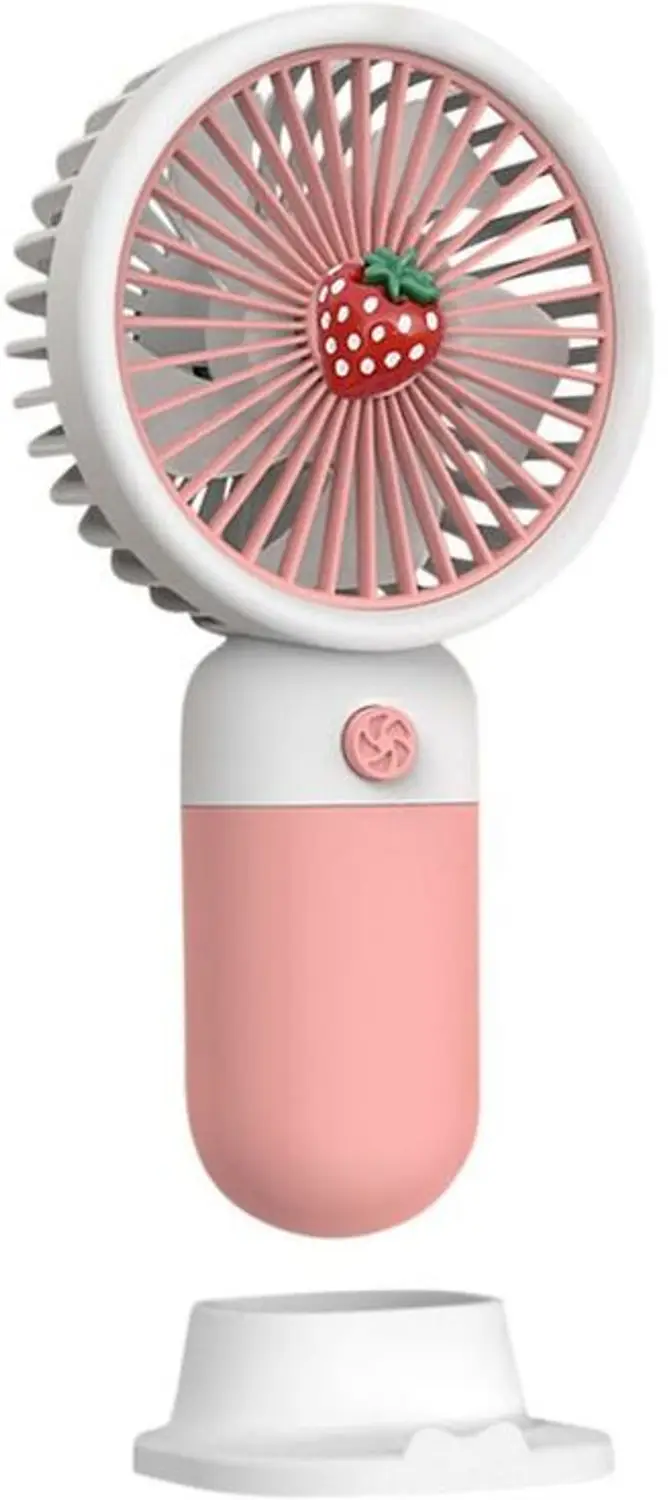 DEGNO USB charging mini portable fan with for school college indoor outdoor handheld charging battery mini fan rechargeable USB Fan (Multicolor)