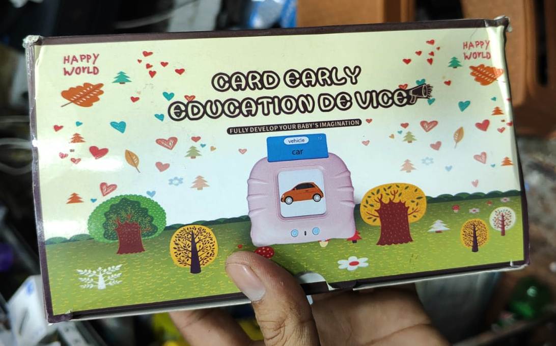 Talking Card Early Education Device for toddlers