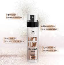 The Natural Wash Way to Glow Body Shimmer Spray