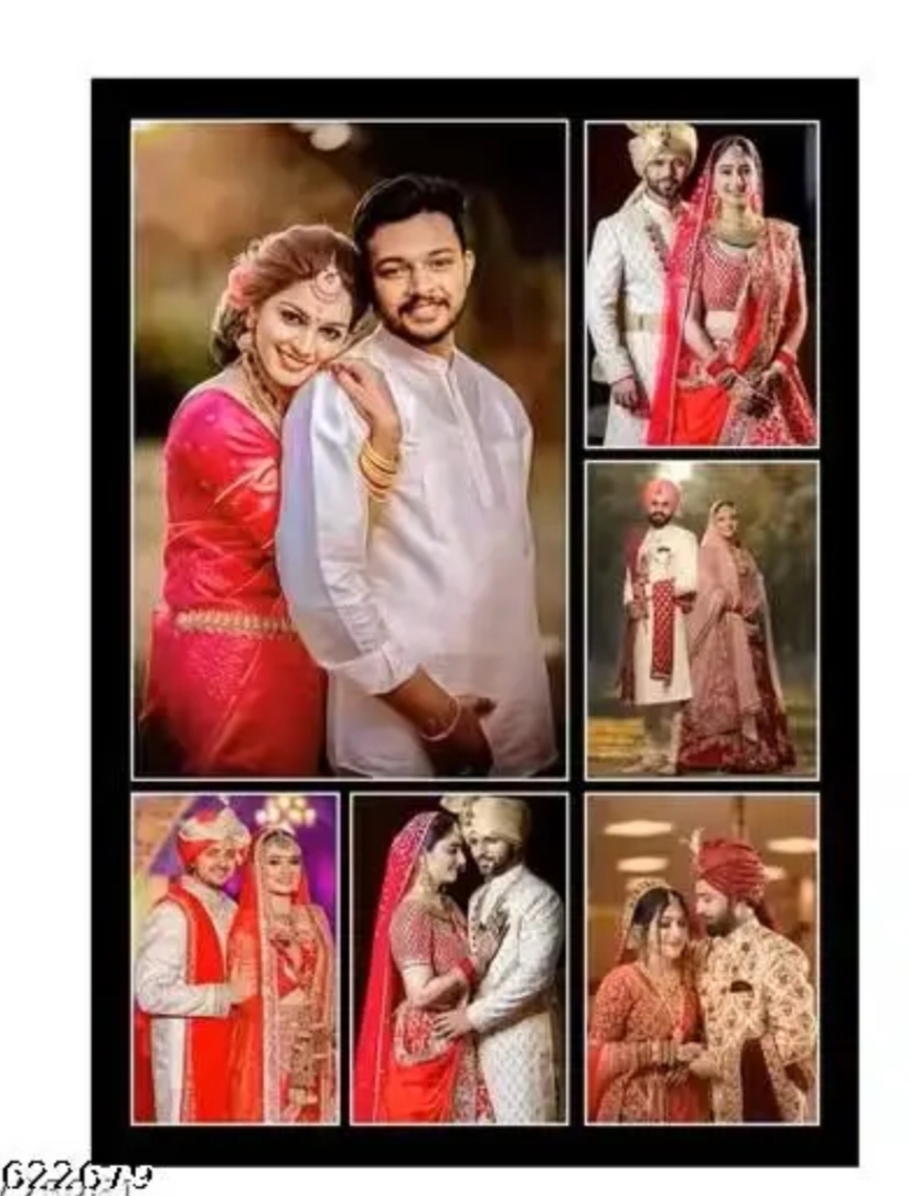 Couple photo frame
