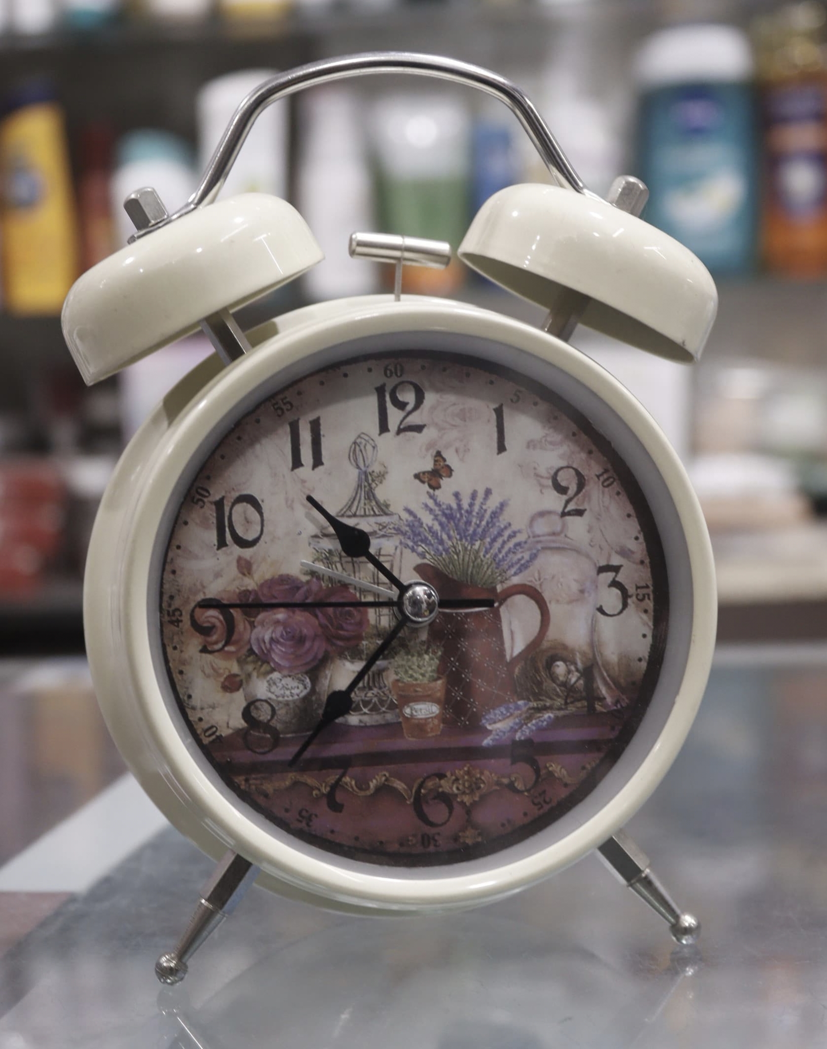 Bo sheng Analog Blue Clock