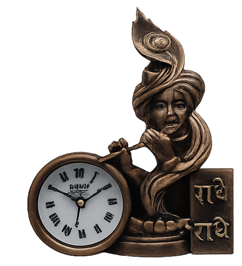 Clock with Krishna Gift watch