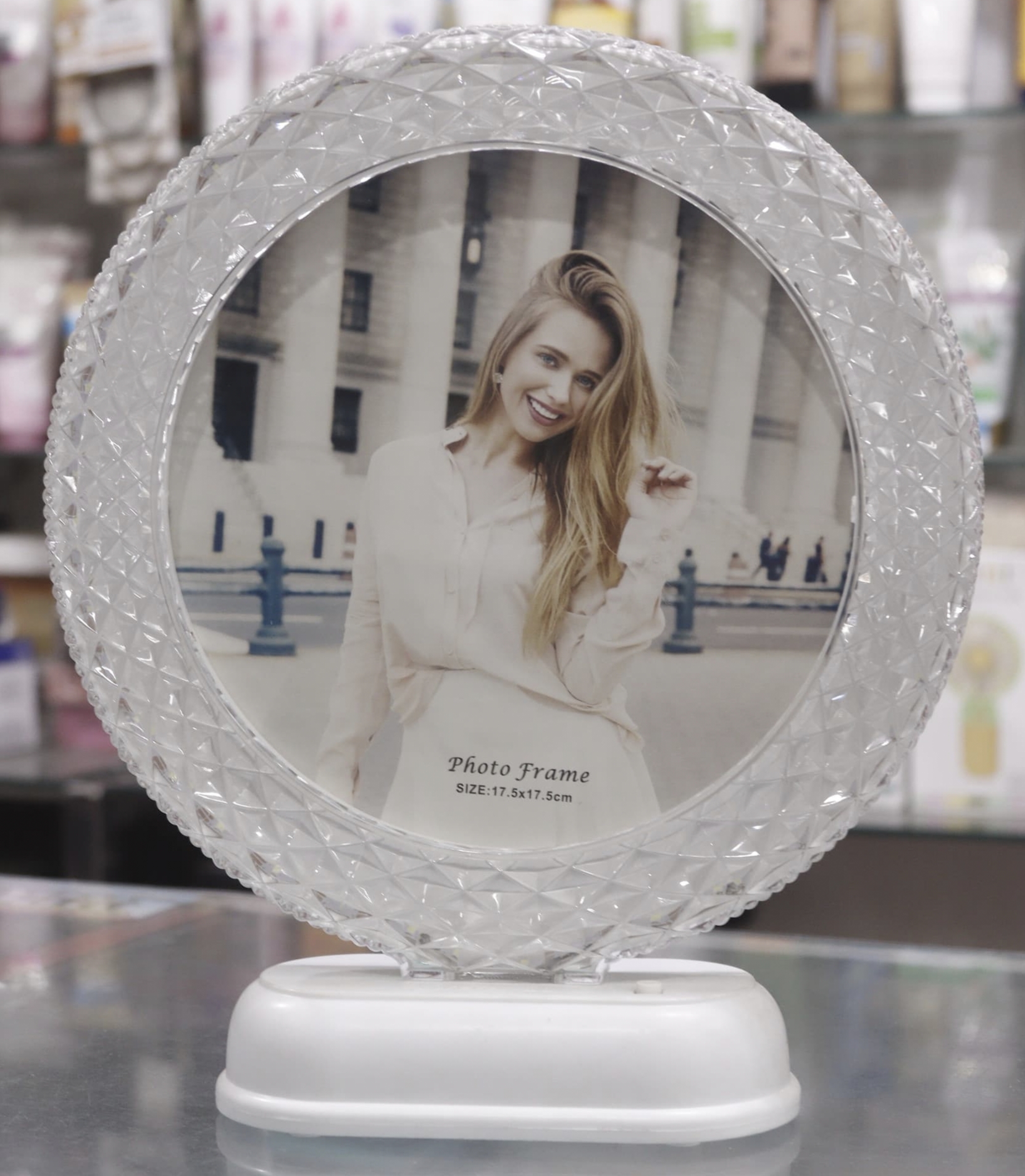 Photo frame with led light