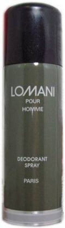 LOMANI POUR HOMME #AUTHENTIC Deodorant Spray  -  For Men (200 ml)
