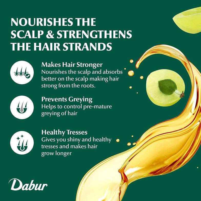 Dabur AMLA HAIR OIL 550 ML Hair Oil (550 ml)