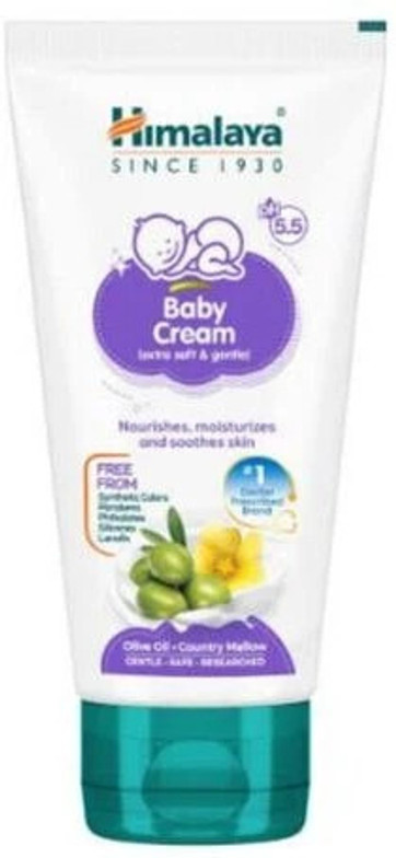 HIMALAYA All new Baby Cream (100 ml) Face Moisturizer & Day Cream, For Dry Skin (100 g)
