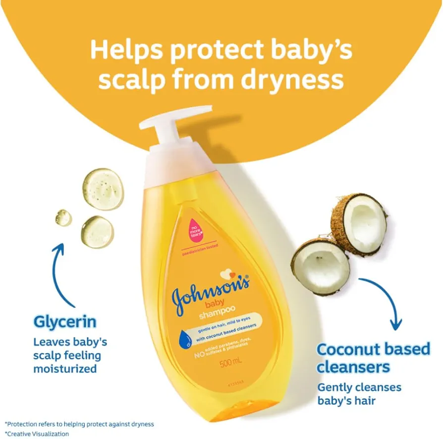 4.4 5,229 Johnson's Baby No More Tears Shampoo | Paraben & Sulphate Free, pH Balanced | 200mlJohnson's Baby No More Tears Shampoo | Paraben & Sulphate Free, pH Balanced | 200ml
