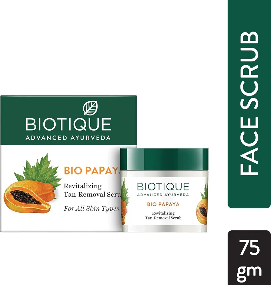 Biotique Bio Papaya Revitalizing Tan Removal Scrub