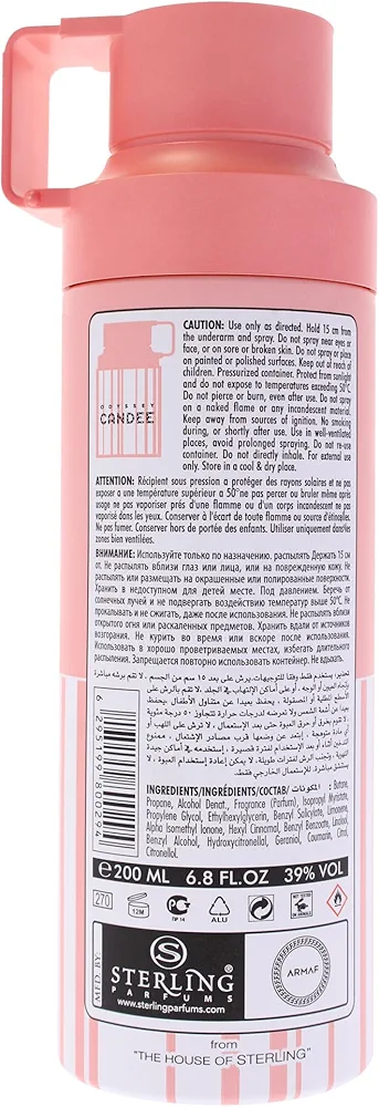 Odyssey - Candee Special Edition by Armaf for Women - 6.8 oz Body Spray