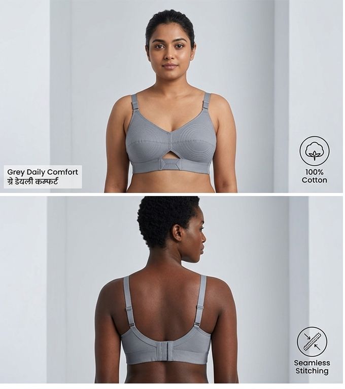 Divine Maroon Ultimate Support Padded Bra - Maxi Form Series