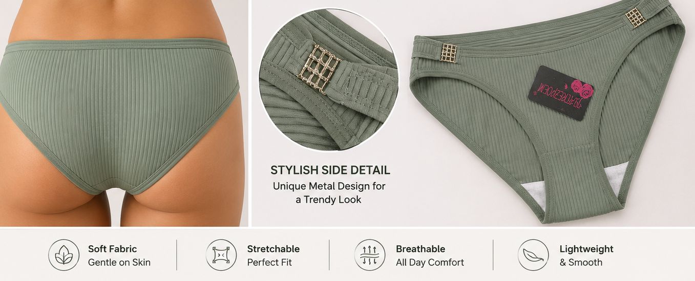 Comfort Luxe Ribbed Panty