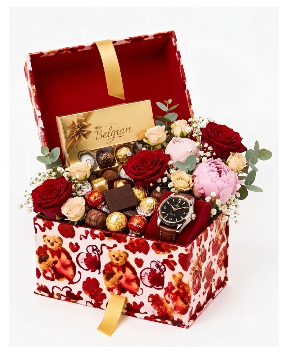 Love Teddy Gift Storage Box