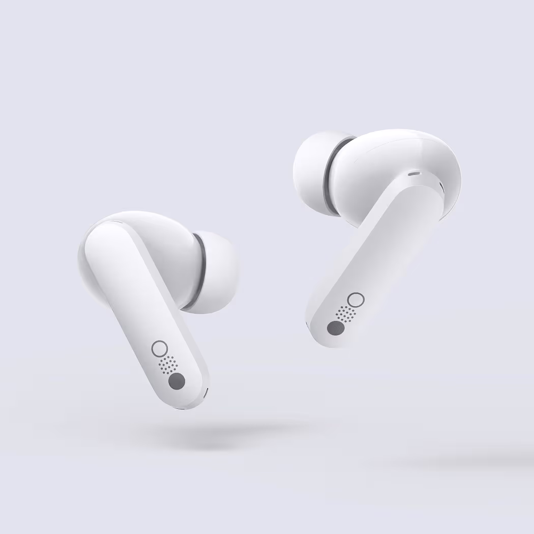 CMF BY NOTHING Wireless In Ear Earbuds Buds Pro Noise Cancelling/Bluetooth/Up To 39 Hours Of Usage, Dedicated App Compatible, Lightweight, Out-Of-Sound Capture (Light Gray)
