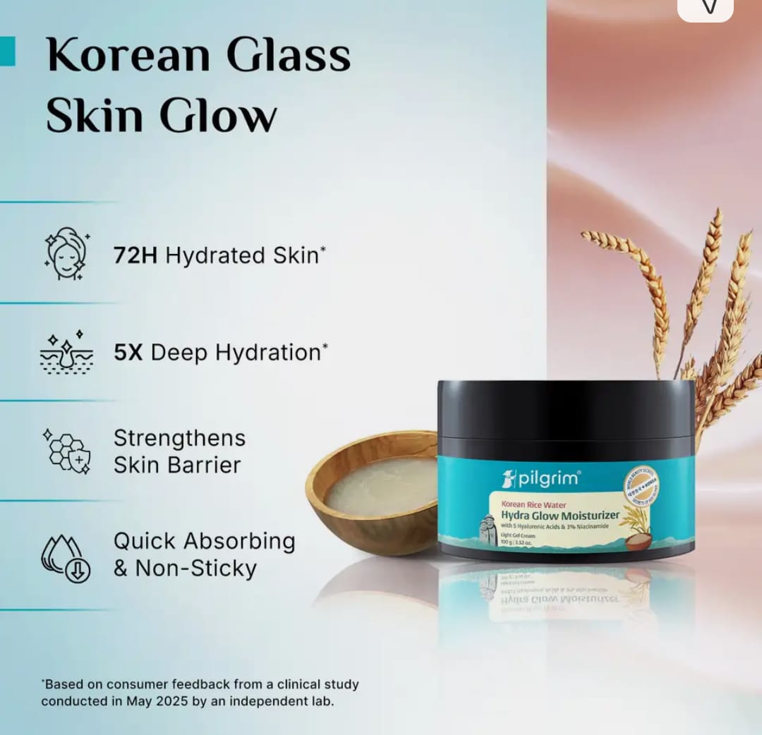 Pilgrim Korean Rice Water Hydra Glow Moisturizer