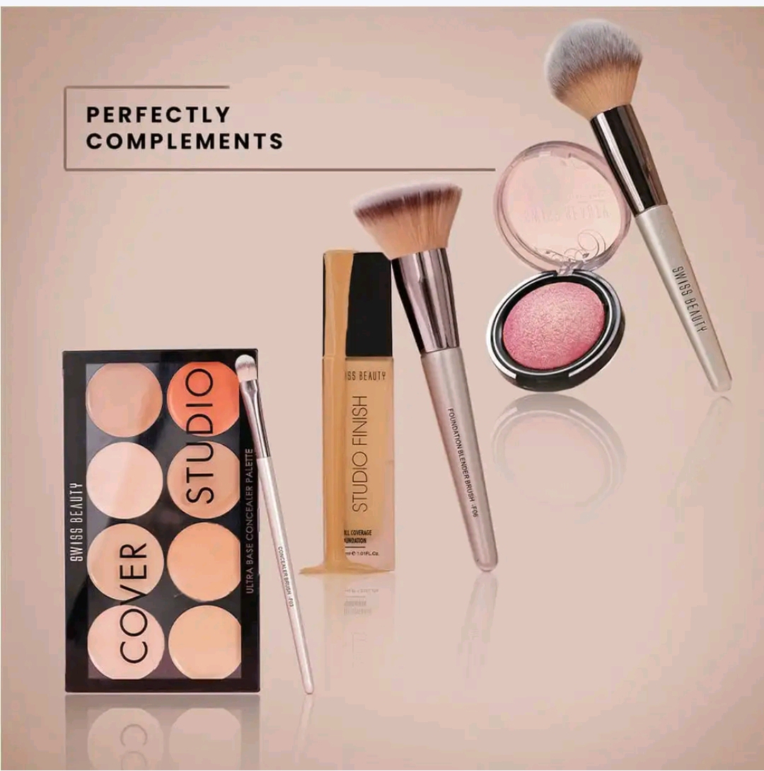 Swiss beauty professional face & eye makeup set