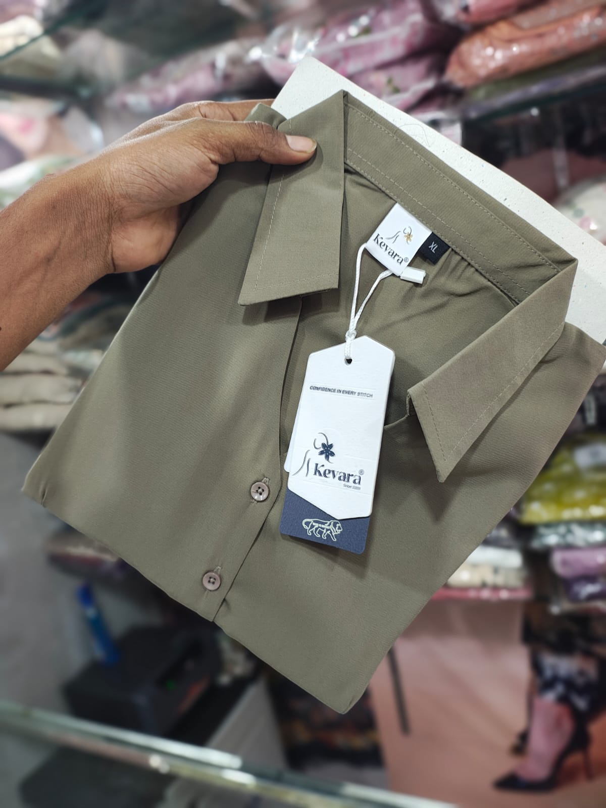 Kevara Stylish Plain Shirt for Women & Girls